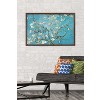 Trends International Almond Branches In Bloom by Vincent van Gogh Framed Wall Poster Prints - 2 of 4