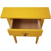 NicBex Modern Minimalist Wooden Nightstand with Drawer and Open Shelf Bedside Table End Table for Bedroom, Living Room - 4 of 4