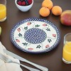 Blue Rose Polish Pottery 401 Millena Dessert Plate - 2 of 2