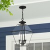 Livex Lighting Westover 3 - Light Pendant in  Black - 3 of 4