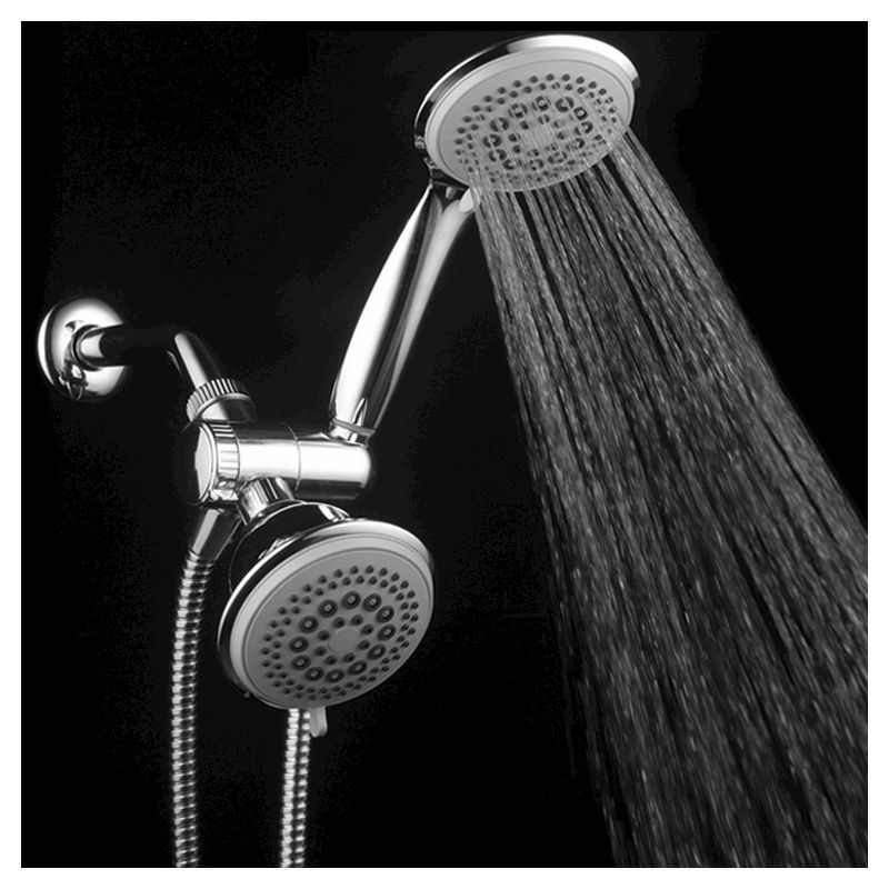 Dual Shower Head Ultra - Luxury Combo Shower System Chrome - Dreamspa, 4 of 9