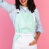Totalee Gift Living My Best Life Apron Cotton Green - 2 of 3