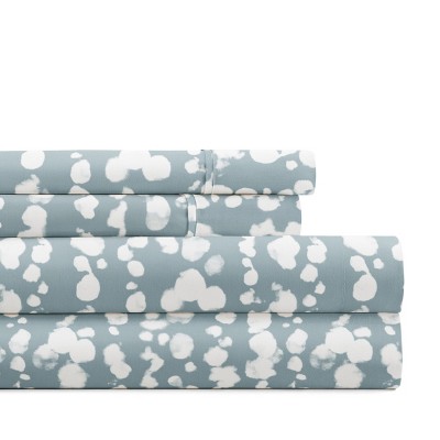Soft Lines Patterned Stripe Ultra-Soft 4 Piece Bed Sheet Set - Becky Cameron