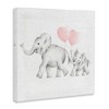 Stupell Industries Elephant Family with Pink Balloons, 36" x 36" - 3 of 4