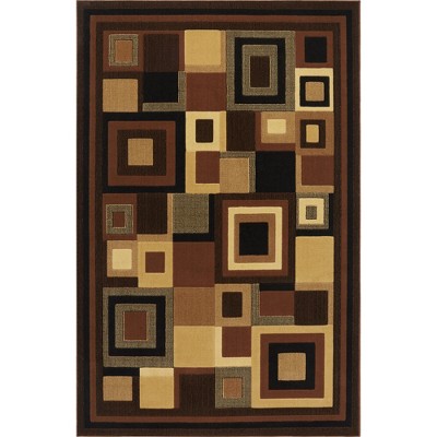 Home Dynamix Catalina Virginia Contemporary Layered Square Area Rug ...