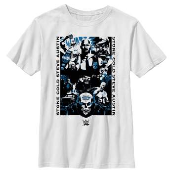 Stone Cold Steve Austin 3:16 White Skull T-shirt S 