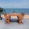 Dores Dining Table - Indoor/Outdoor - PAT7061 - Natural - Safavieh - 2 of 4
