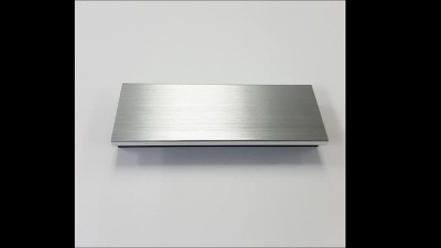 Flair Polished Nickel 72" Full-Length Leaner Wood Mirror