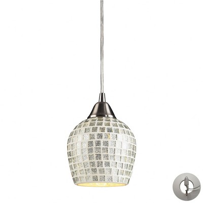 Elk Home Fusion 1 - Light Pendant in  Satin Nickel