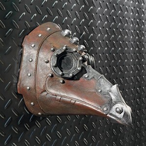 Design Toscano Doctor of Death Steampunk Plague Sculptural Mask - 1 of 4