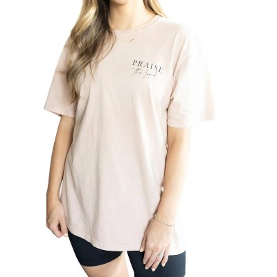 Women's Praise Floral Tee - OAT COLLECTIVE