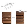 Gaoyangjiaju 21.65 Inch Wooden 4 - Drawer Dresser for Bedroom Storage - 2 of 4