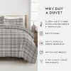 Chevron & Polka Dots Pattern Premium  3PC Duvet Cover & Shams Set, Ultra Soft, Easy Care - Becky Cameron - 3 of 4