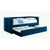 Twin Size Upholstered Daybed with Twin Size Trundle for Bedroom - 2 of 4