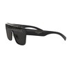 Dolce & Gabbana DG 6125 501/M Unisex Shield Sunglasses Black 52mm - 3 of 3