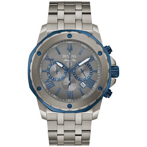 Bulova - Chronograph - 43mm Case - Blue Dial - Quartz Mens 2024 watch