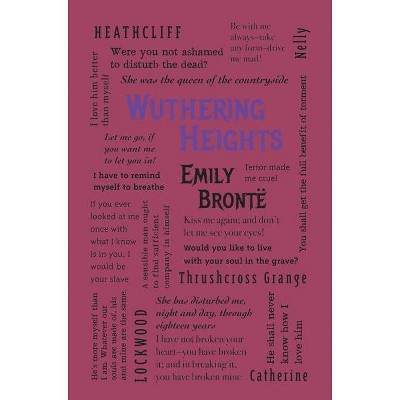 Wuthering Heights - (Word Cloud Classics) by  Emily Bronte (Paperback)