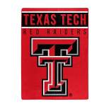 60" x 80" NCAA Texas Tech Red Raiders Raschel Throw Blanket