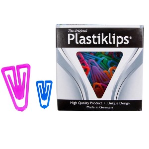 Plastiklips Paper Clips, Assorted Sizes, Assorted Colors, Pack of 315 - 1 of 4