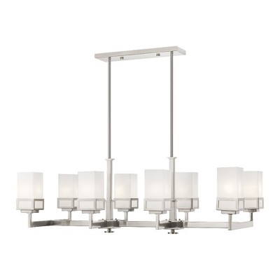 Livex Lighting Harding 8 - Light Chandelier in  Brushed Nickel