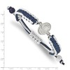 Black Bow Jewelry Stainless Steel Penn State Nittany Lions NCAA charm Bracelet 9 Inch - 2 of 3