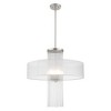 Livex Lighting Alexis 4 - Light Chandelier in  Brushed Nickel - 3 of 4