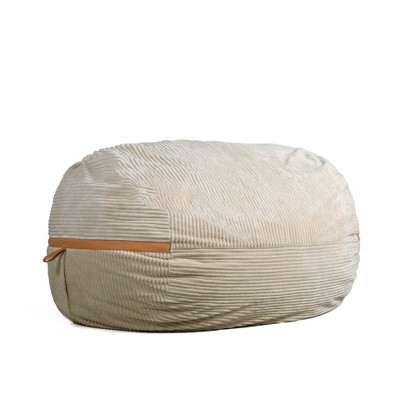 Big Joe Bean Bag Chair with Removeable Cover, Foam Filled, Multiple Sizes and Fabrics, All Ages