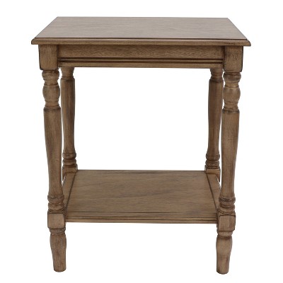 Simplify End Table Brown - Décor Therapy