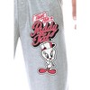 Looney Tunes Mens' Tweety Bird Puddy Tat Character Sleep Pajama Pants Grey - 2 of 3