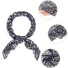 INSPIRE CHIC Women's Chiffon Scarves Floral Print Square Neckerchief 25.6" X 25.6" - 4 of 4