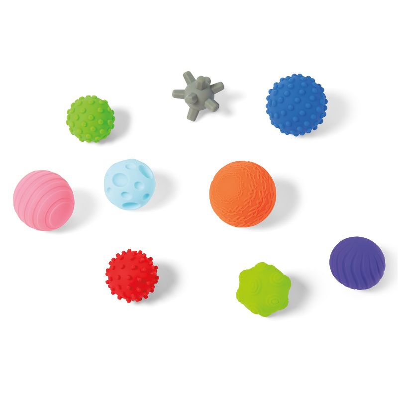 Kidoozie Touch 'n Roll Sensory Balls - Developmental Toy for Infants and Toddlers Ages 6 - 18 months, 4 of 8