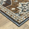 Oriental Weavers Ellington ELL07 Blue/ Rust Indoor Area Rug - 2'3" x 7'6" - 2 of 4