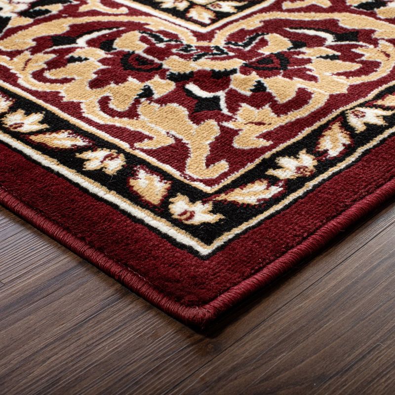 Traditional Medallion Indoor Runner or Area Rug by Blue Nile Mills, 4 of 9