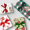 50ct Christmas Peel and Stick Gift Tags Red Kraft - Wondershop™ - 2 of 3