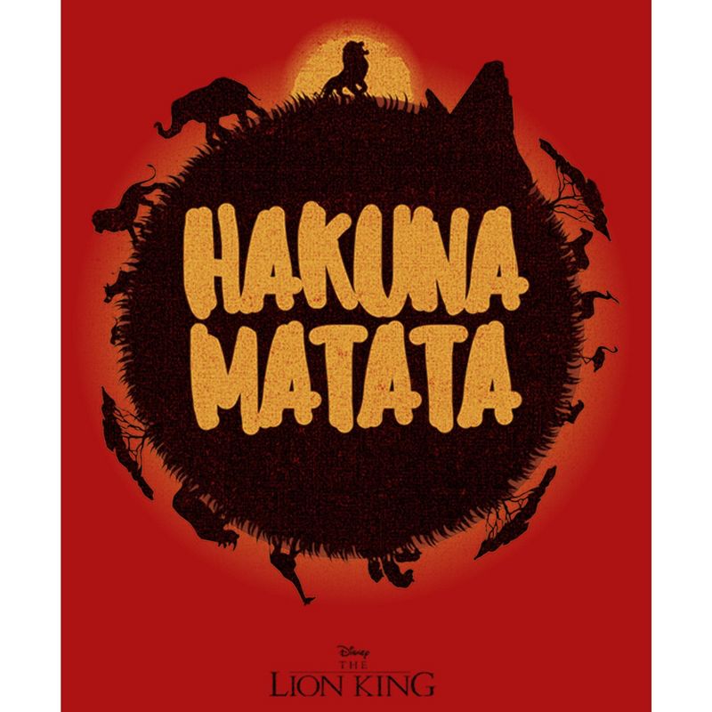 Boy's Lion King Hakuna Matata Jungle Sun T-Shirt, 2 of 5