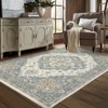Oriental Weavers Maharaja 051F1 Blue/ Ivory Indoor Area Rug - 5'3" x 7'6" - 2 of 4