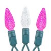 Novelty Lights C6 LED Christmas String Lights 70 Strawberry Bulbs (Green Wire, 24 Feet) - 3 of 4