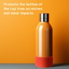 Unique Bargains Silicone Anti-Slip Protective Reusable Water Bottle Boot 2 Pcs - 4 of 4