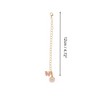 Unique Bargains Butterfly Heart Cup Chain Charm Water Cup Pendant 1 Pc - 2 of 4