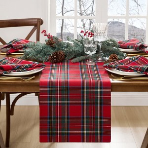 Elrene Stowe Tartan Holiday Plaid Table Runner - Elrene Home Fashions - 1 of 2