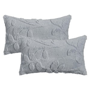 REGALWOVEN Fade Resistant Modern Plush Square Throw Pillow Covers 2 Pcs - 1 of 4