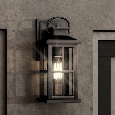 Urban Ambiance Luxury Transitional Outdoor Wall Sconce 14.25''H x 6''W,  Olde Bronze Finish,  Anaheim Collection, UHP1291