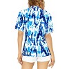 HAPPY BAY Button Down Shirt for Women Casual Holiday Summer Beach Party Hawaiian T-Shirt Blouse Short Sleeve Dress Tee Shirts - 3 of 4
