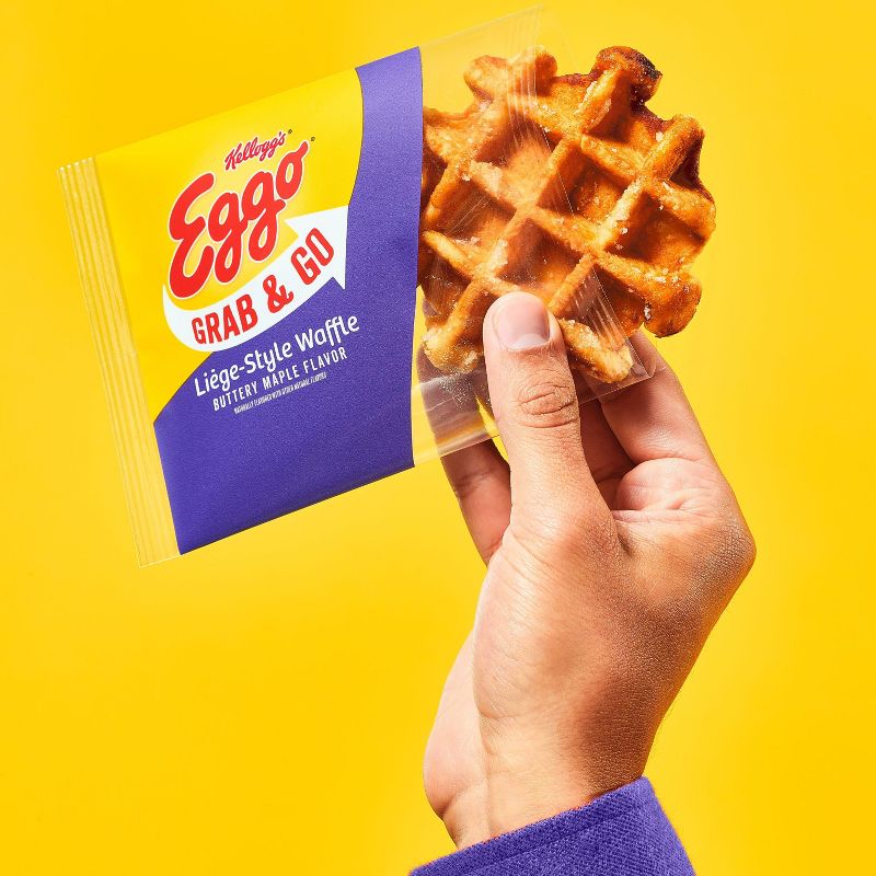 Eggo Maple Liege Grab &#38; Go Frozen Waffle - 7.76oz/4ct, 4 of 9