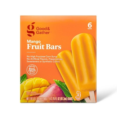 Mango Popsicles - Nibble and Dine