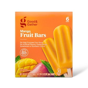 Frozen Mango Fruit Bars - 16.5oz/6ct - Good & Gather™ - 1 of 3