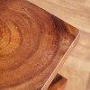 Contemporary Saur Wood Accent Table Brown - Olivia & May: Handcrafted, No Assembly Required, Indoor Use - 2 of 4