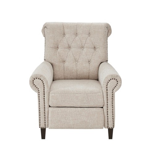 Zak Recliner Chair Cream Target