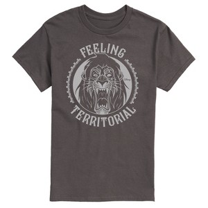 Men's - Disney Villains - Feeling Territorial Scar Short Sleeve Graphic T-Shirt - 1 of 4