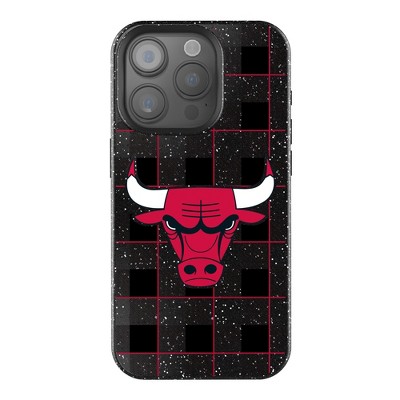 Keyscaper NBA Plaid Bling Cell Phone Case for iPhone 14 Pro Max